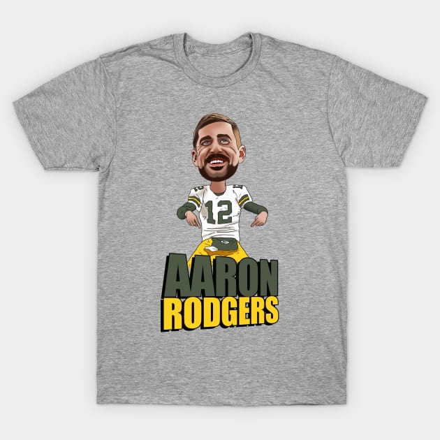 AARON RODGERS THE MVP T-Shirt by Headsobig